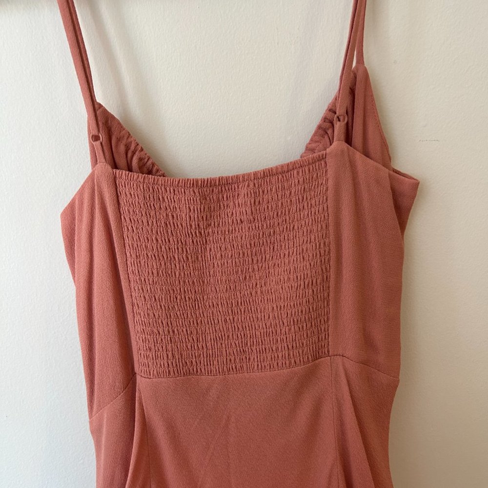 Aritzia Bellow Midi Dress (Pink – Size 0) - Picture 4 of 7